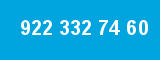 922 332 74 60